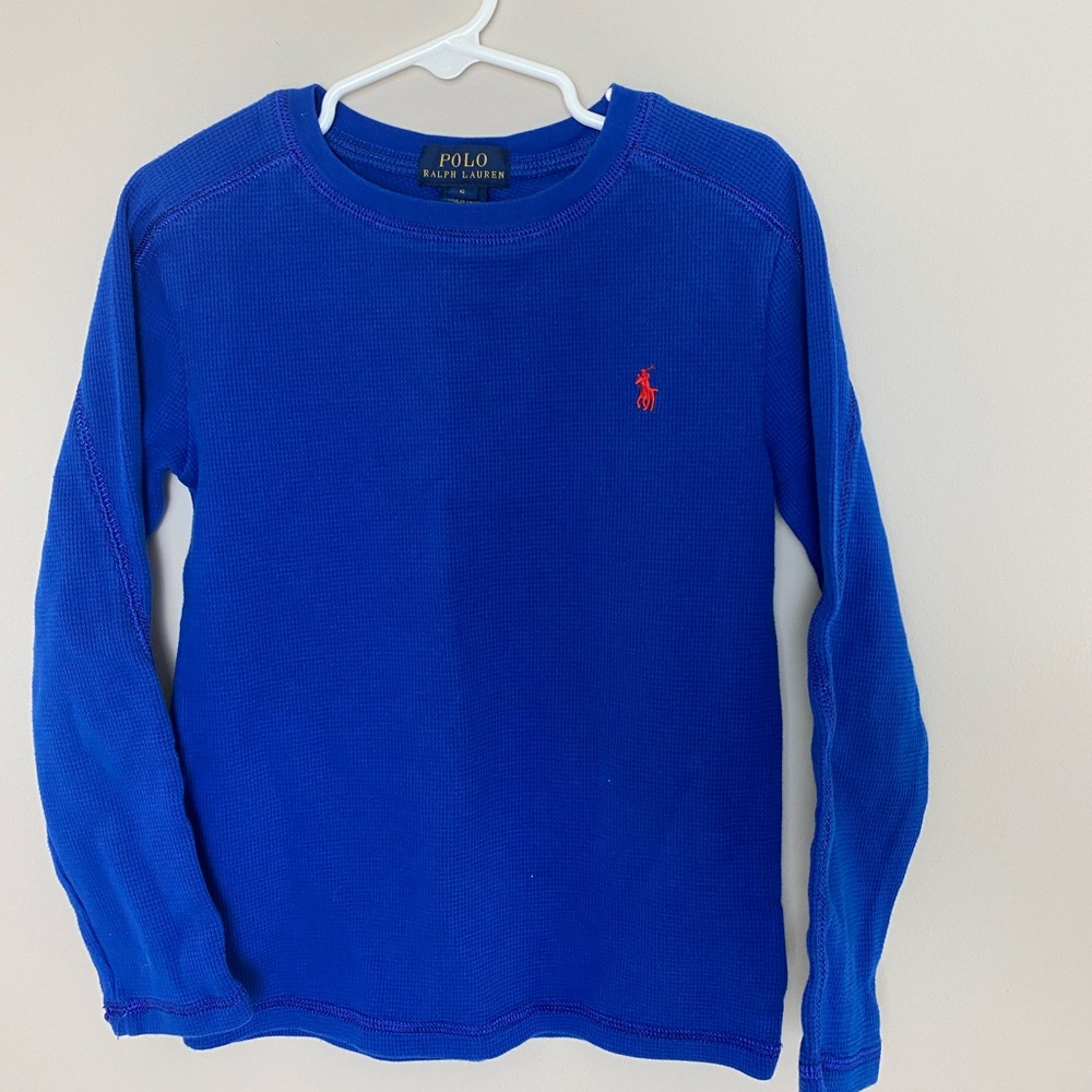 Ralph Lauren LS Boys Waffle Shirt